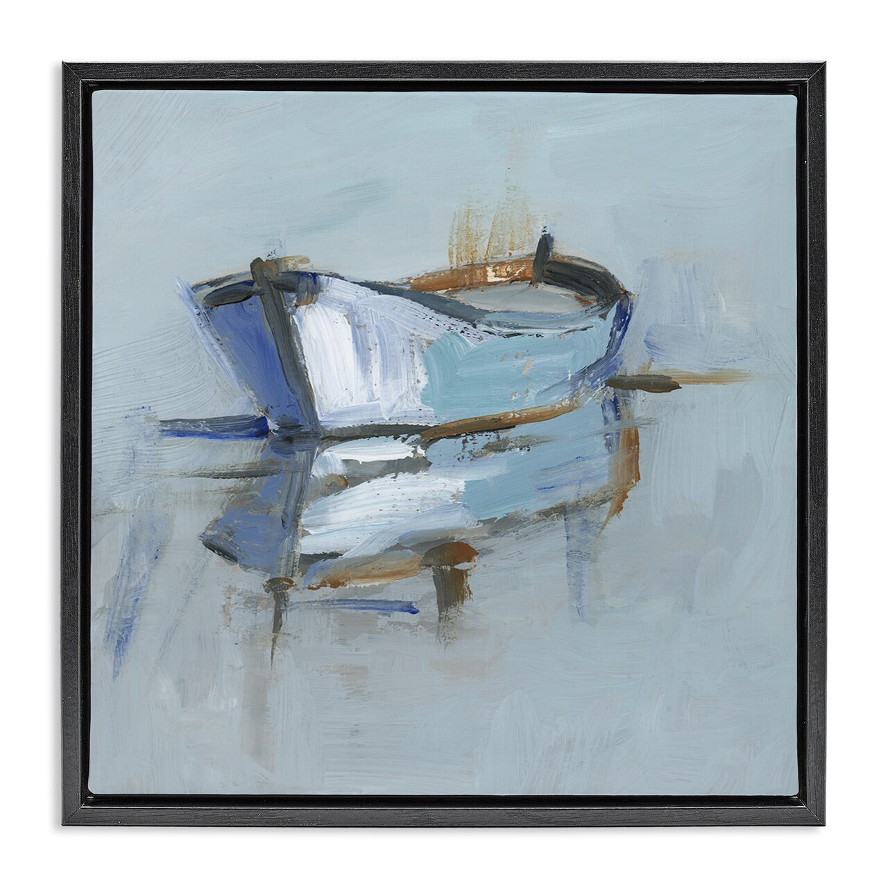 Stupell Industries Expressionist Water Reflection Floating Frame, design by Ethan Harper